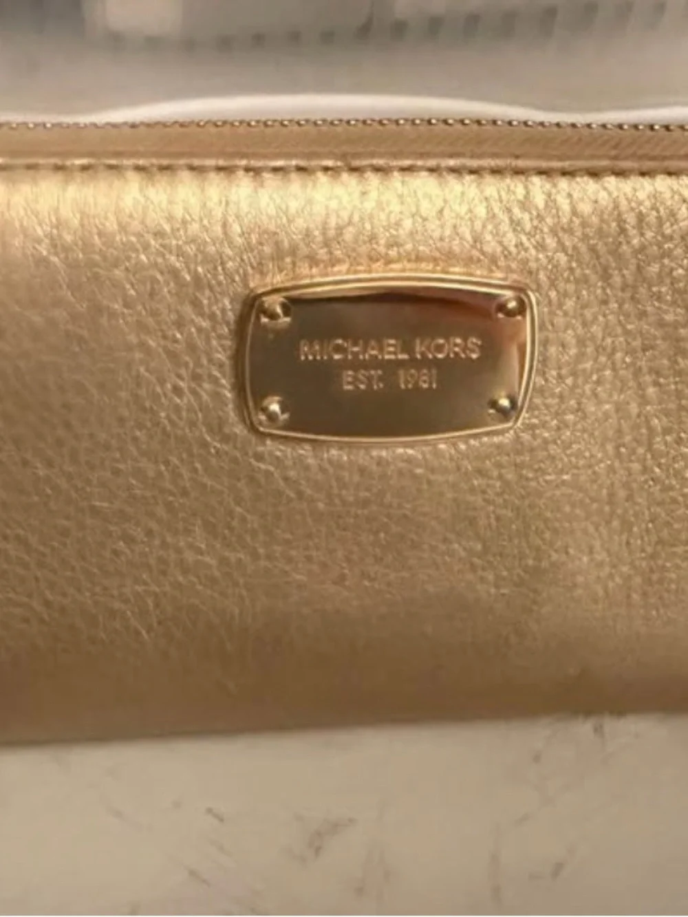 Michael Kors Metallic Gold Women’s Wallet